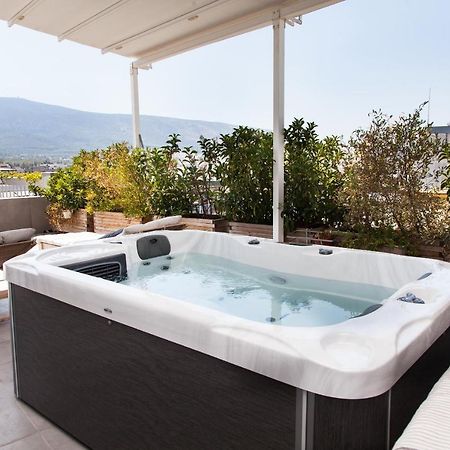 Gorgeous Penthouse With Private Jacuzzi And Amazing View! Apartamento Atenas Exterior foto