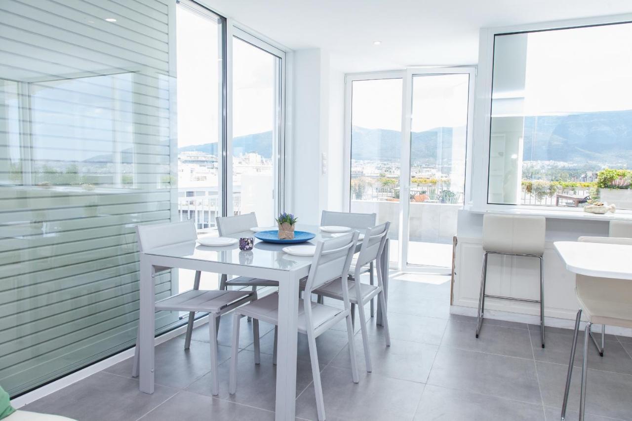 Gorgeous Penthouse With Private Jacuzzi And Amazing View! Apartamento Atenas Exterior foto