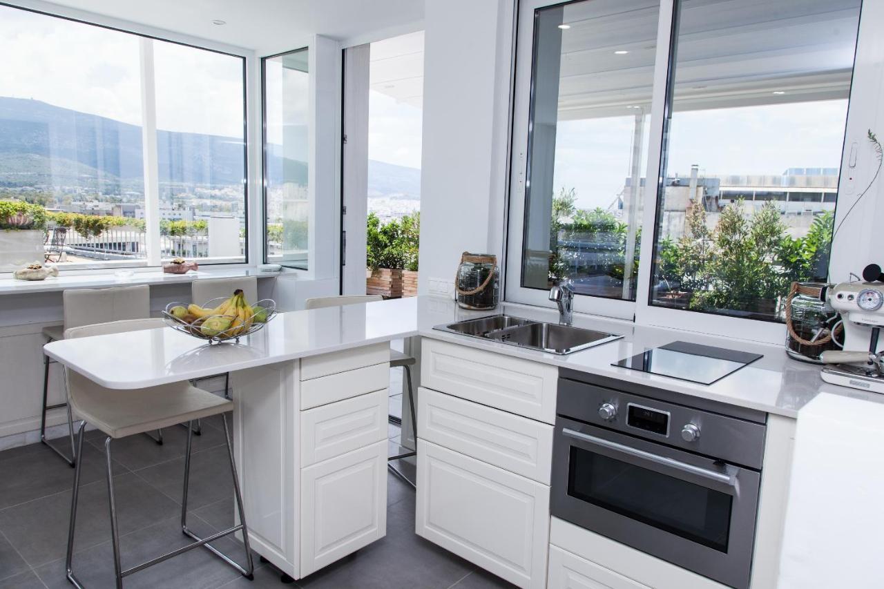 Gorgeous Penthouse With Private Jacuzzi And Amazing View! Apartamento Atenas Exterior foto